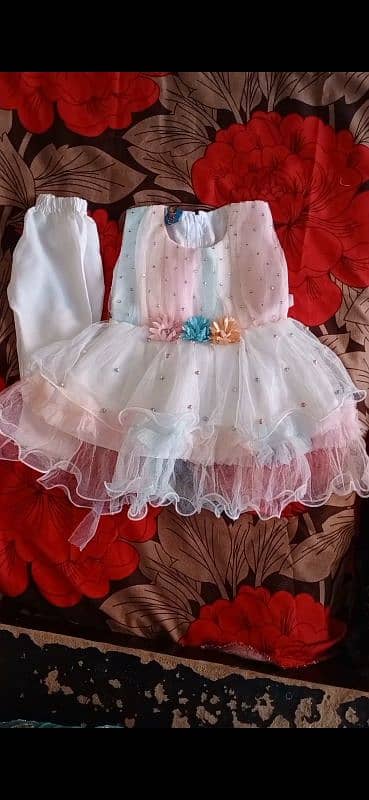 baby net frock 0