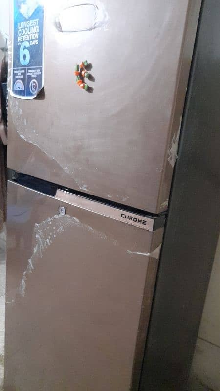 Fridge New condition || Fridge Dawlance Chrome series Fridge|| 1