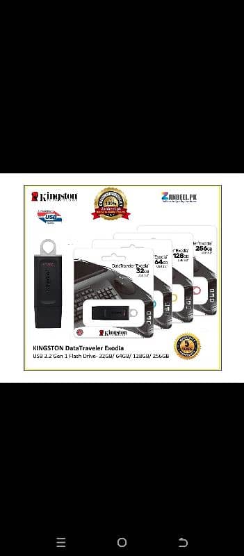 KINGSTON DT-EXODIA M 3.2 USB 2