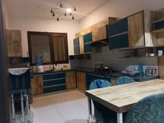 Brand New Portion 400 Sq Yards 4 Beds DD 1st Floor with Roof In KESC Society 0