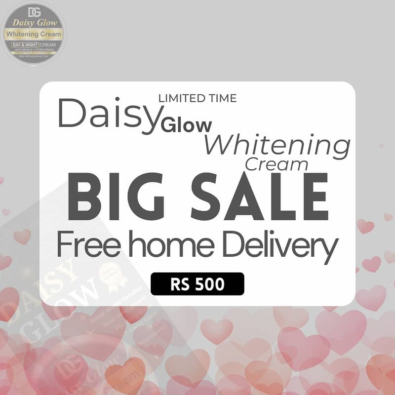 Daisy Glow Whitening Cream 1