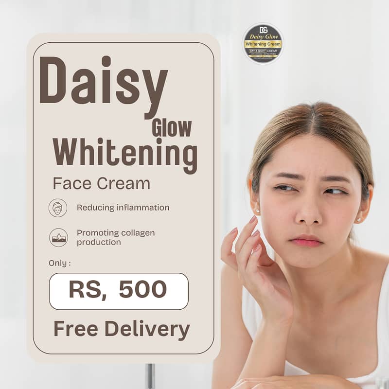 Daisy Glow Whitening Cream 8