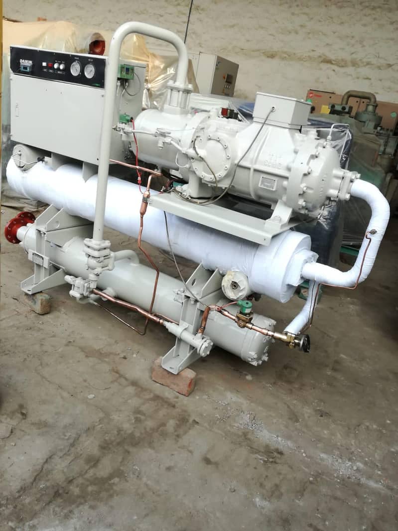 Compressor  Chiller Plants Water cool chillers Air condition units 15