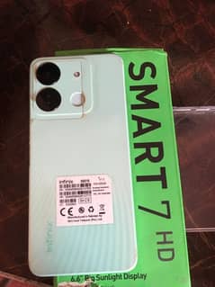 infinix smart 7HD 10by10 condition PTA approved