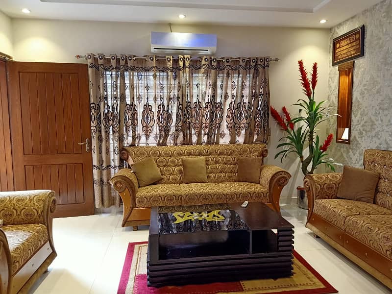 10 Marla Like Brand New Lowar Porshin Full Furnished For Rent Secter C BahriaTown Lahore 3