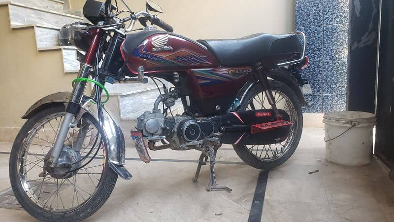 Urgent Sale for Honda CD 70 1