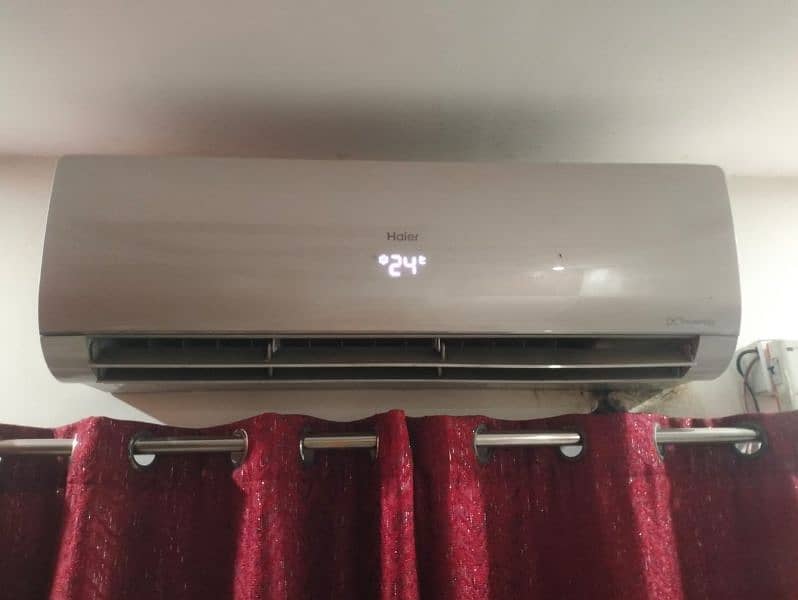 Haier 1.5 ton Dc inverter Ac in lush condition 0