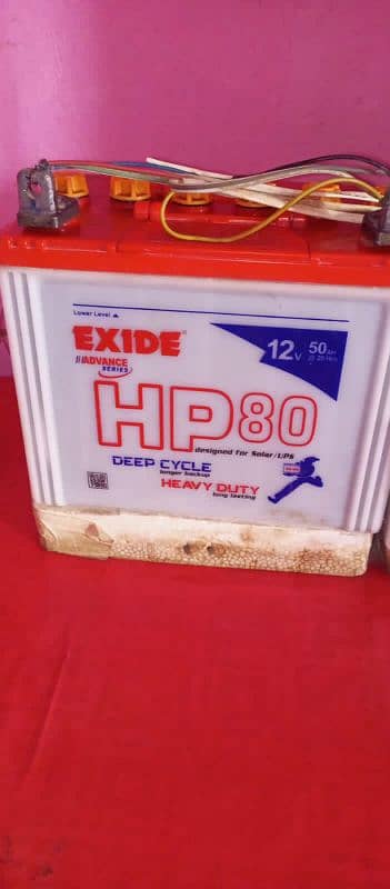 Exide Battery New 11 Plates Solor Battery Vip Backup. 4