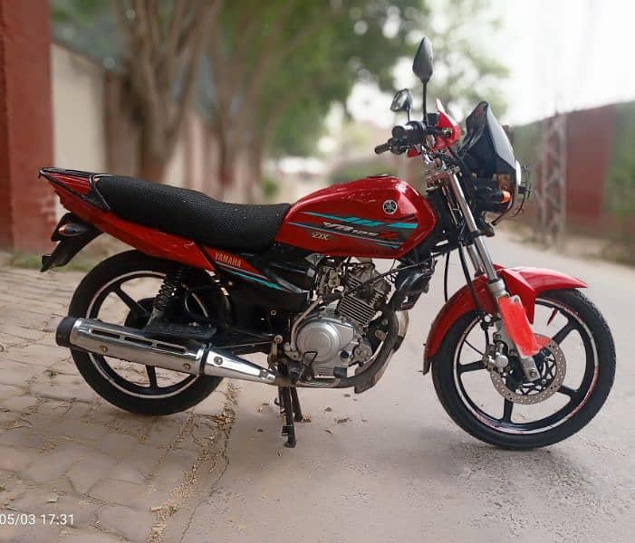 Yamaha yb125z dx 5