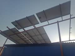 3 panel khursheed 200 watt , 6 panel Sogo 180 watt. Total 9 panel