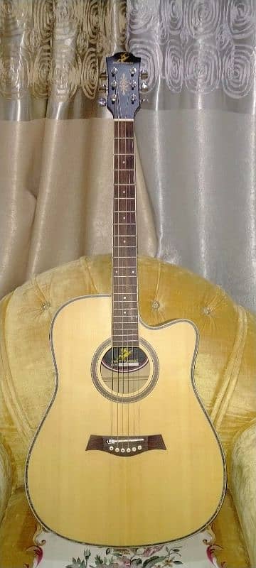 swift horse semi acoustic guitar 0