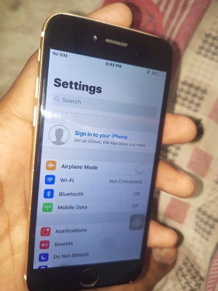 iPhone 6 64 good condition better health 100 non pta 0