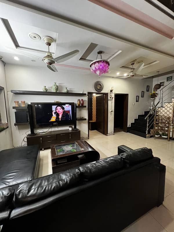 5 Marla Lower Portion Fully Furnished House For Rent in Bahria Town Lahore 1