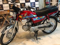 Honda CD 23/24 Mdl 2 Digit Islamabad number