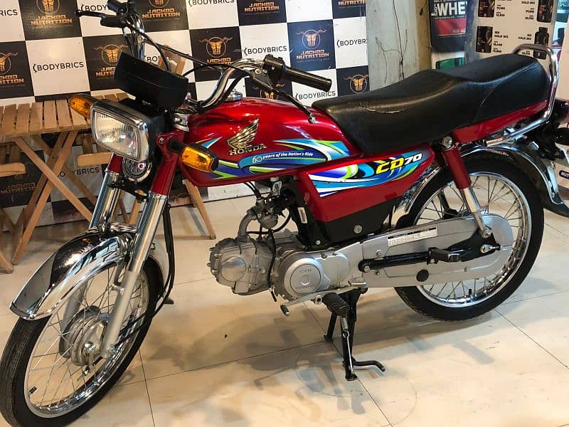 Honda CD 23/24 Mdl 2 Digit Islamabad number 0