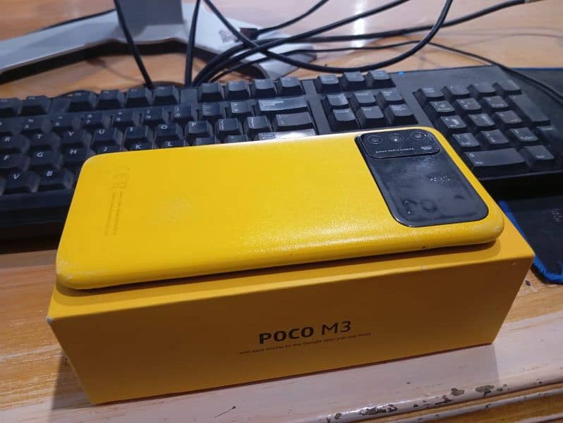 Poco M3 6GB 128GB doul sim 4G LTE PTA official approved with box 1