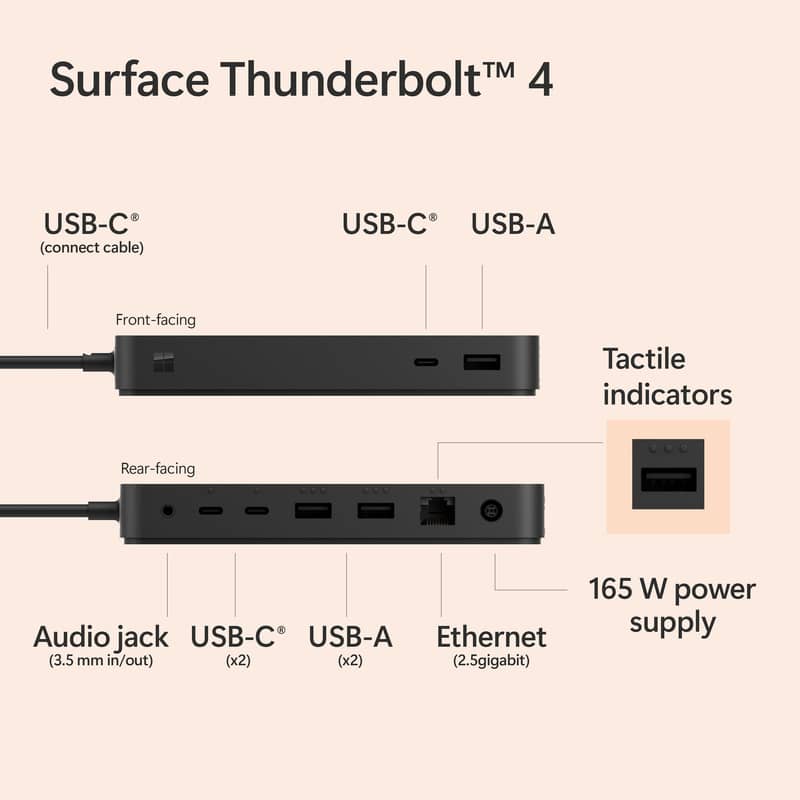 Microsoft Surface Thunderbolt 4 Dock 1