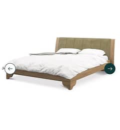 King size Bed with one side table