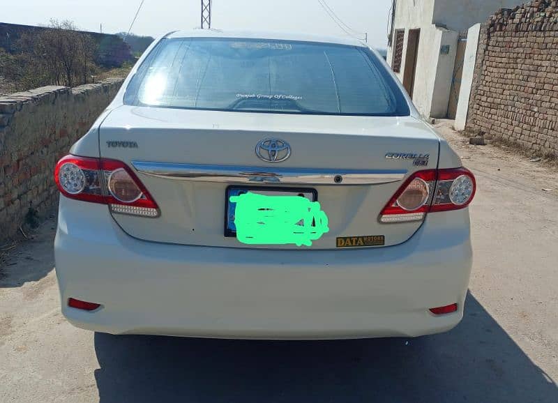 Toyota Corolla XLI 2012 3