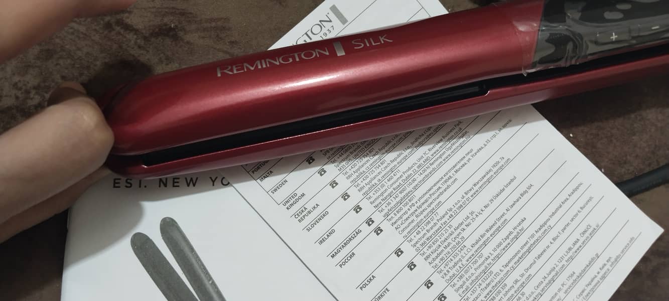 Remington professional hair straightener 2