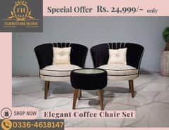 coffee chairs/bedroom chairs/room/flower shape chair/pair of chairs