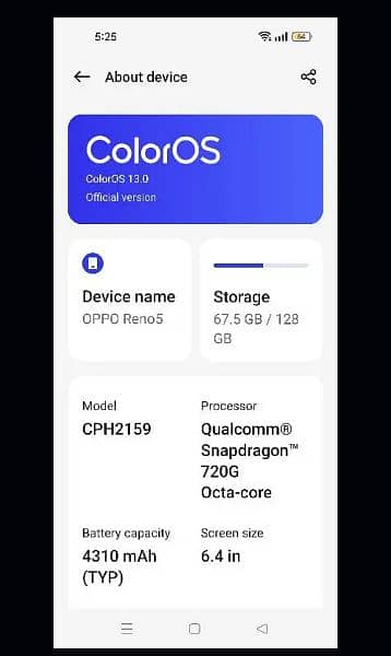 oppo reno 5 9