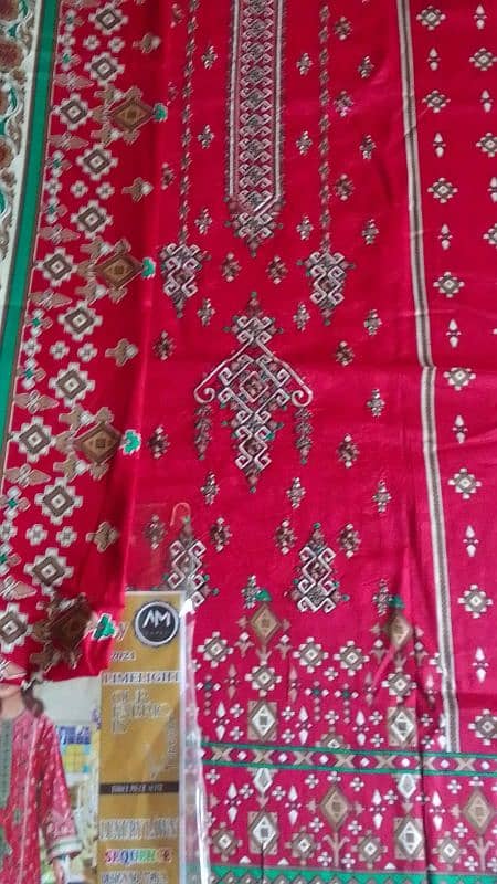 lawn with lawn duppata with embroidery 2