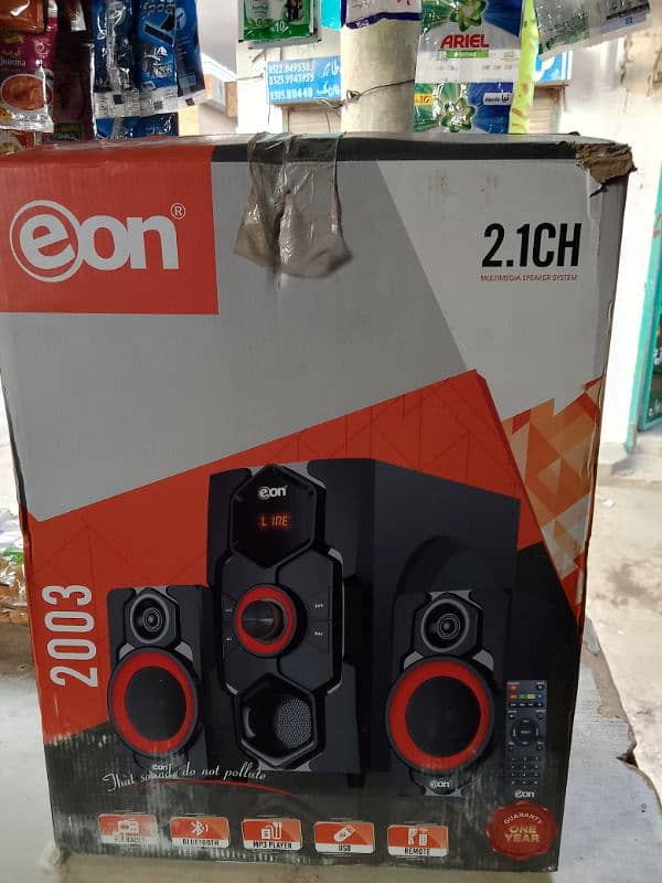 Eon 2003 speaker Bluetooth 2.1ch outclass sound 2