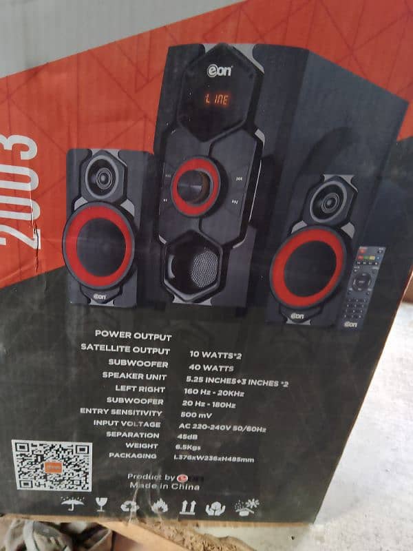 Eon 2003 speaker Bluetooth 2.1ch outclass sound 3