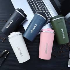 Double Stainless Steel Thermo Cafe Car Thermos Mug 380/510ML