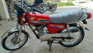 Good condition bike Honda cg 125 2016 model