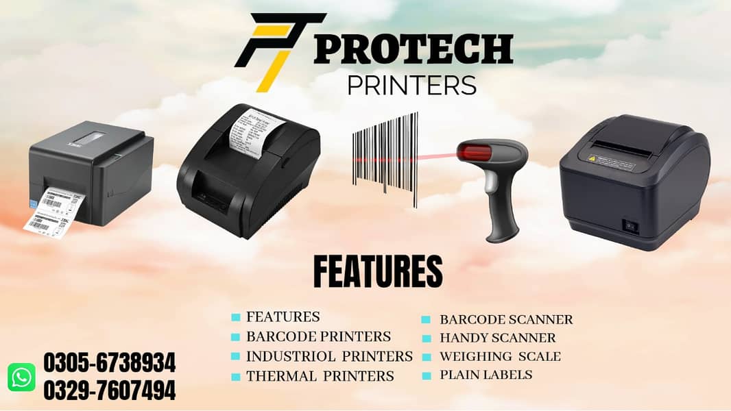 Industrial barcodes & Thermal printers 0