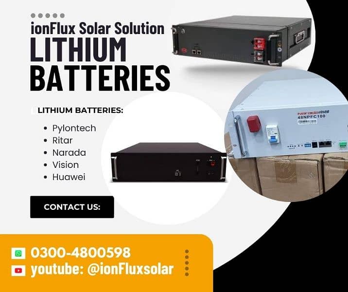 Solar Installation / Solar Services Provider - Lithium Batteries 1