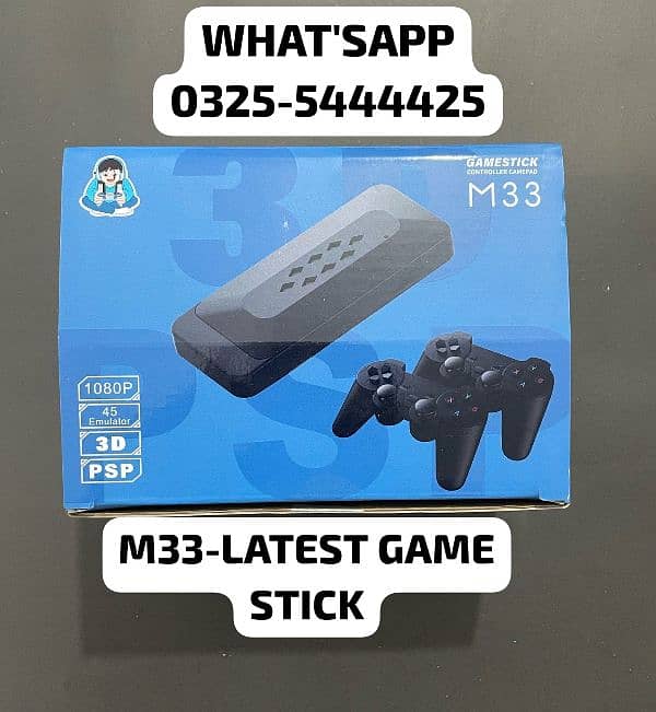 M8,M15,M33,X2+ GAMING CONSOLE 4K LITE STICK 2.4G 40,000 GAMES USB HDMI 3