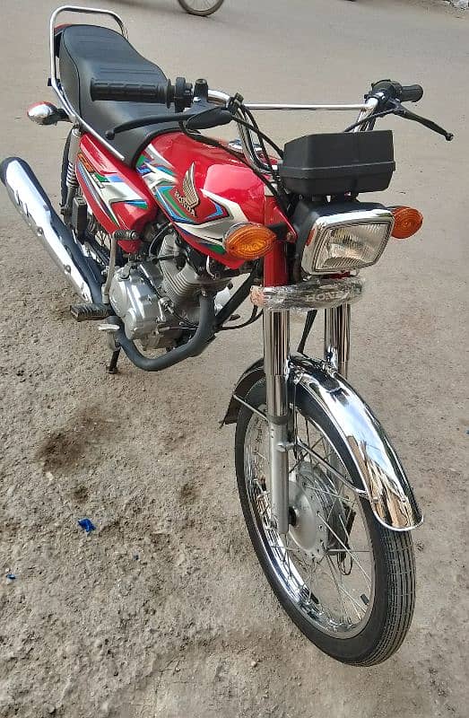 Honda Cg 125 Red Need To Sale Urgently 4