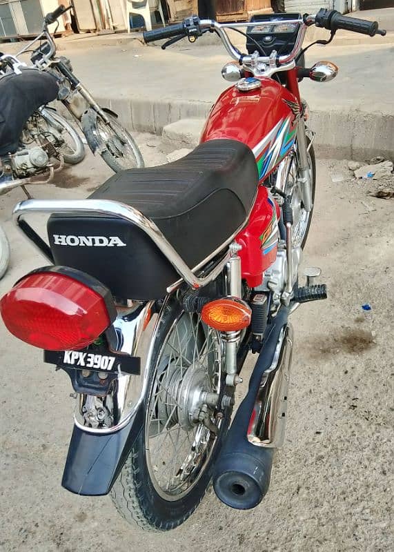 Honda Cg 125 Red Need To Sale Urgently 5