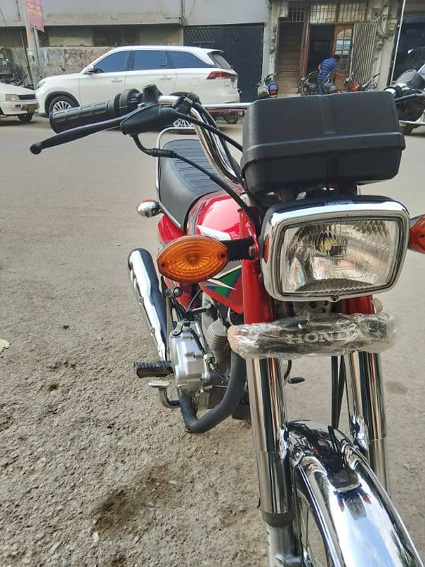 Honda Cg 125 Red Need To Sale Urgently 7