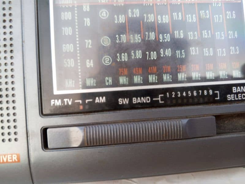 Radio world band receiver 12