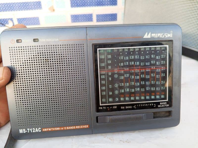 Radio world band receiver 14