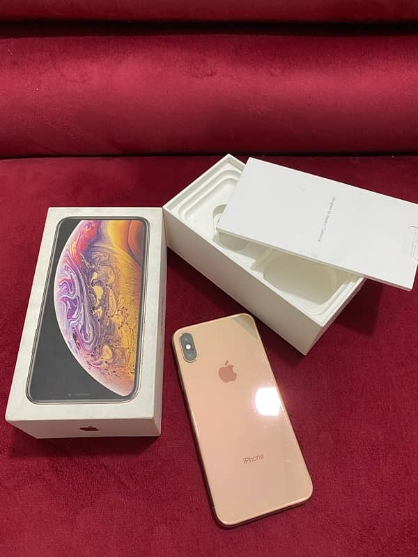 Iphone XS gold 256gb Dual Pta Approved 0