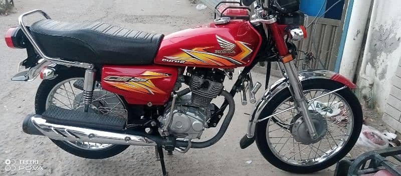 Honda 125 2021 model All Punjab Rawalpindi number 3