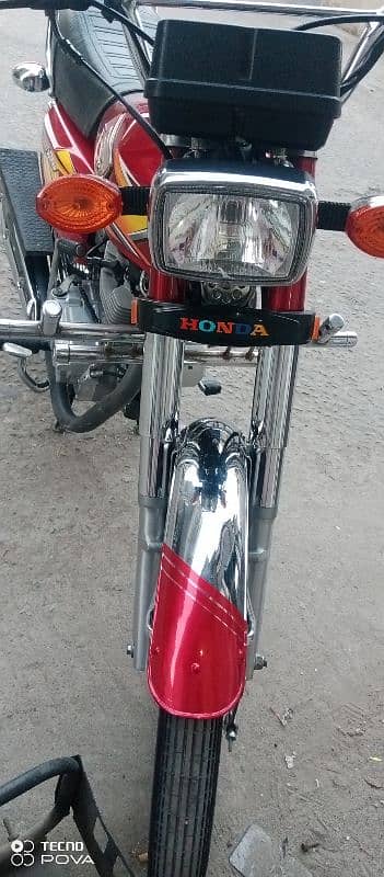 Honda 125 2021 model All Punjab Rawalpindi number 9