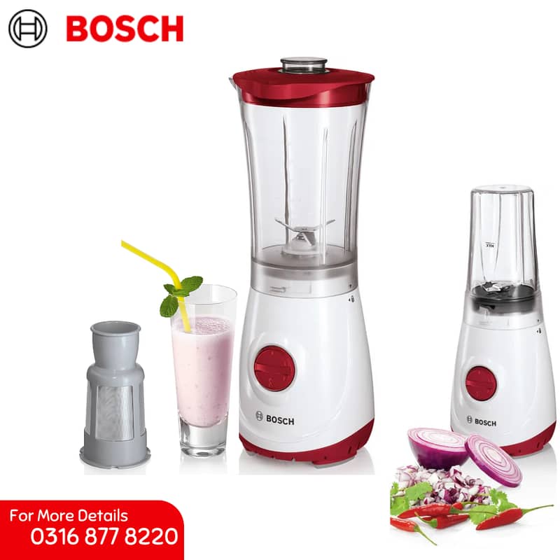 Bosch Liquidiser & Blender MMBM1P6RGB 1