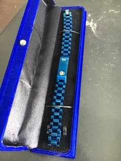 Rolex bracelet blue colour for man 0