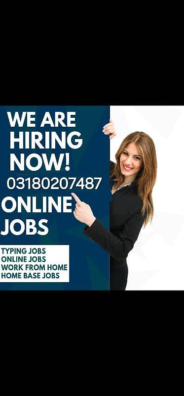 home based or typing works online or office base 0