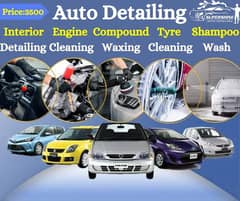 Car Wash/Auto Detailing/Waxing/Cleaning/Engine Bay/CarPolish in Lahore