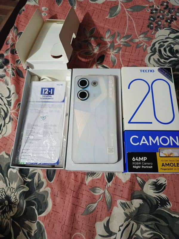 tecno camon 20 8+8gb 256gb 5000 mah B 7