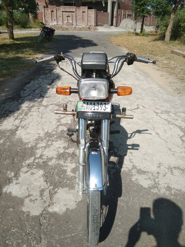 70Cc bike new condition 4