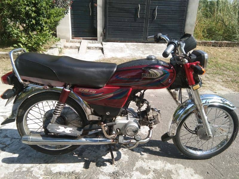 70Cc bike new condition 5