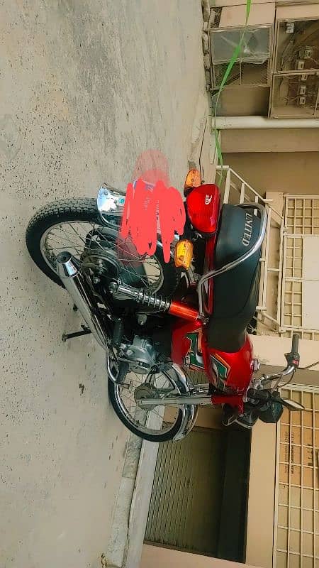 United Motorcycle 70CC, 2023 Model 2